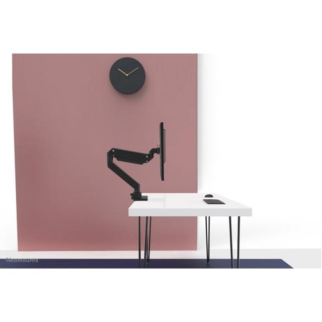 Neomounts - NM-D775BLACKPLUS Brazo de monitor 10-49" - resorte de gas - Topfix - Tope-a-180°