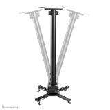 Neomounts - CL25-540BL1 Soporte de techo para proyector - alt. 60,5-90,5 cm - fácil montaje - movimiento completo
