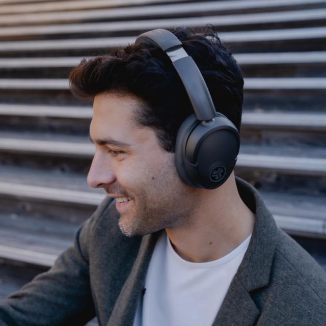 JLab - Lux ANC Auriculares Inalámbrico Diadema Música Bluetooth Grafito