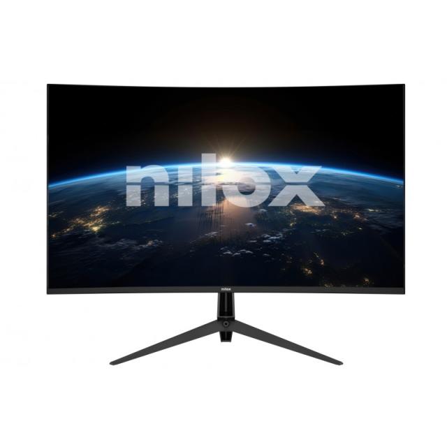 Nilox - NXM27CV28001 pantalla para PC 68,6 cm (27") 1920 x 1080 Pixeles Full HD LED Negro
