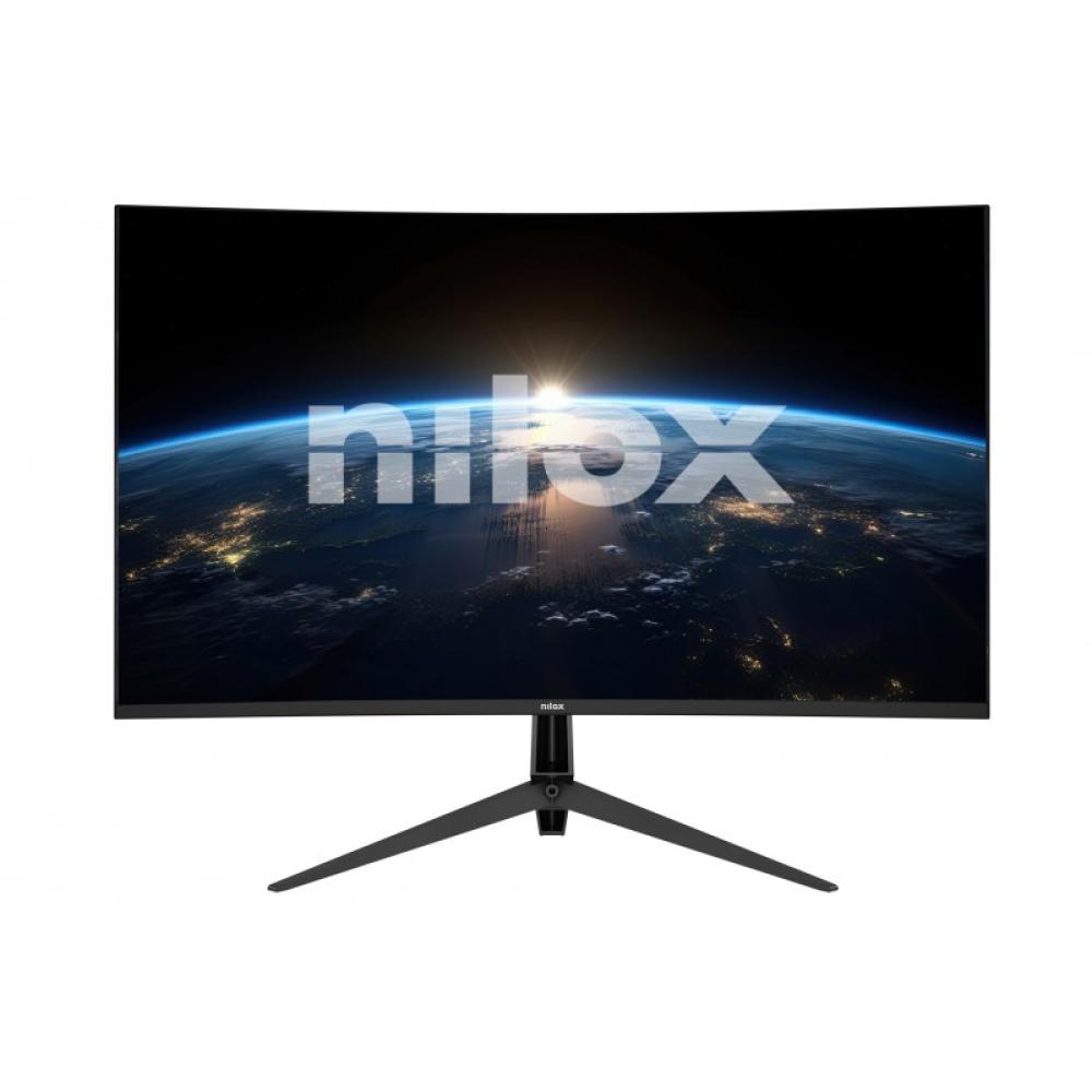 Nilox - NXM27CV28001 pantalla para PC 68,6 cm (27") 1920 x 1080 Pixeles Full HD LED Negro