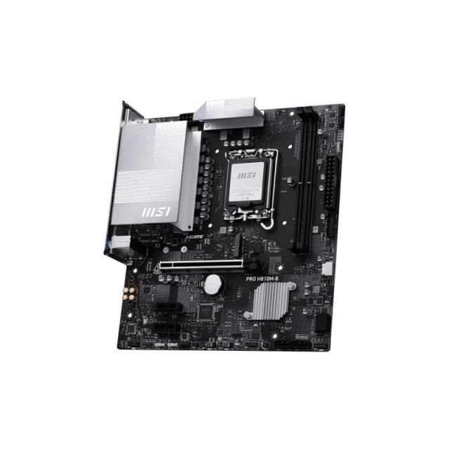 MSI - PRO H810M-B placa base Intel H810 LGA 1851 (Socket V1) micro ATX