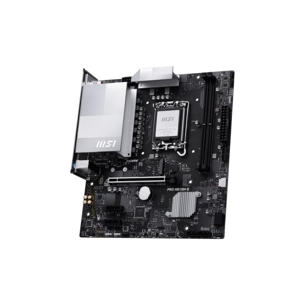 MSI - PRO H810M-B placa base Intel H810 LGA 1851 (Socket V1) micro ATX