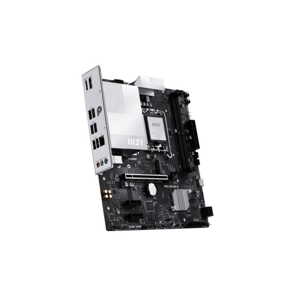 MSI - PRO H810M-B placa base Intel H810 LGA 1851 (Socket V1) micro ATX