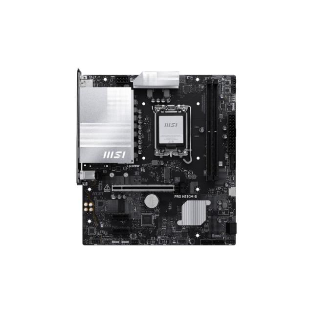 MSI - PRO H810M-B placa base Intel H810 LGA 1851 (Socket V1) micro ATX