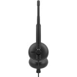 DELL - WH125 Auriculares Alámbrico Diadema Llamadas/Música USB tipo A Negro