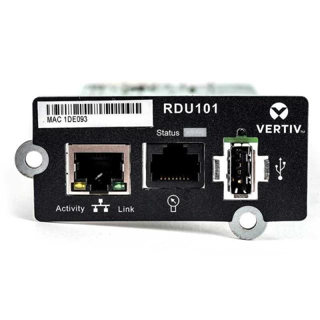 Vertiv - IntelliSlot RDU101 Interno Ethernet 100 Mbit/s