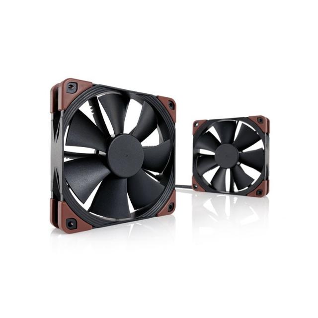 Noctua - NF-F12 industrialPPC-2000 PWM Carcasa del ordenador Ventilador 12 cm Negro, Marrón