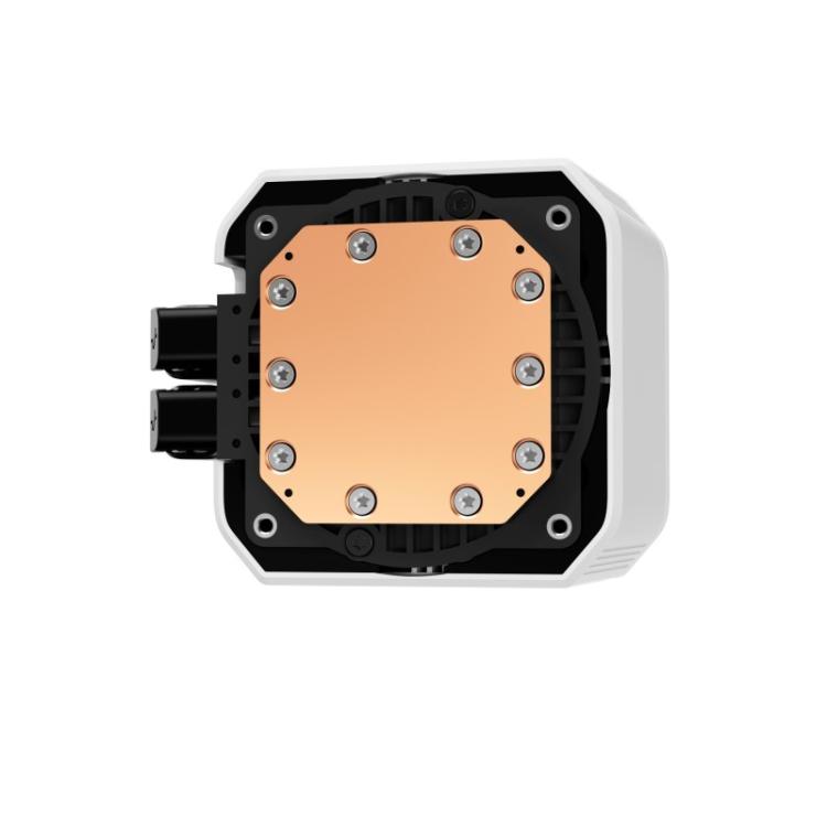 DeepCool - Mystique 360 WH ARGB Procesador Sistema de refrigeración líquida todo en uno 12 cm Blanco 1 pieza(s)