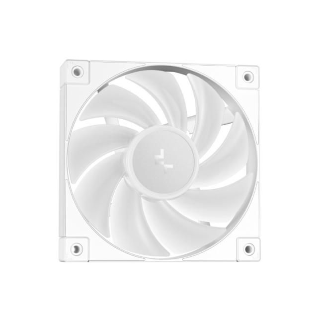DeepCool - Mystique 360 WH ARGB Procesador Sistema de refrigeración líquida todo en uno 12 cm Blanco 1 pieza(s)