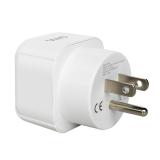Savio - AP-03 adaptador e inversor de corriente Universal 3750 W Blanco