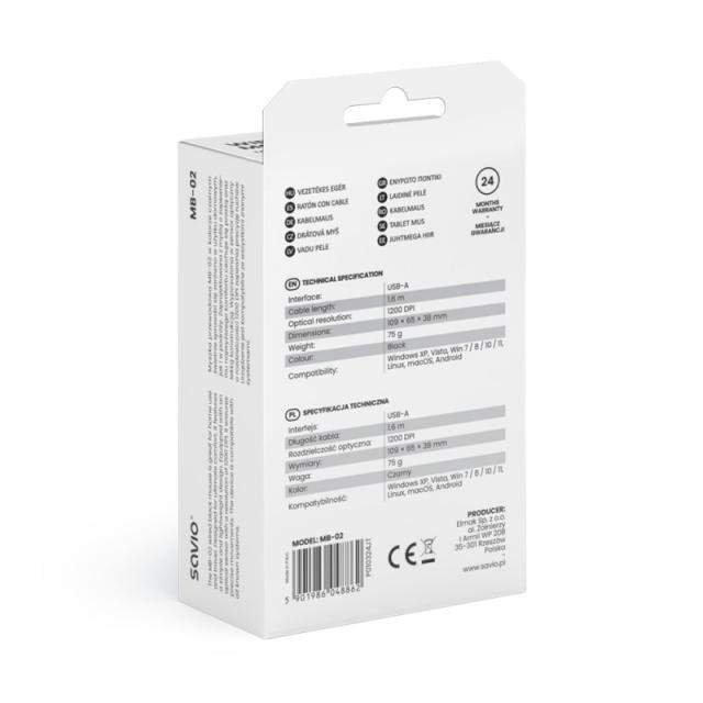 Savio - MB-02 ratón