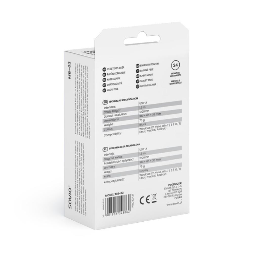 Savio - MB-02 ratón
