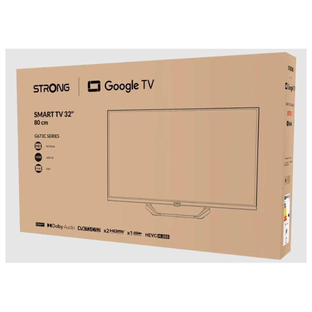 Strong - SRT32HG6733C Televisor 81,3 cm (32") HD Smart TV Wifi Negro 200 cd / m²