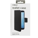 Celly - WALLY funda para teléfono móvil 17 cm (6.7") Funda cartera Negro - WALLY1105