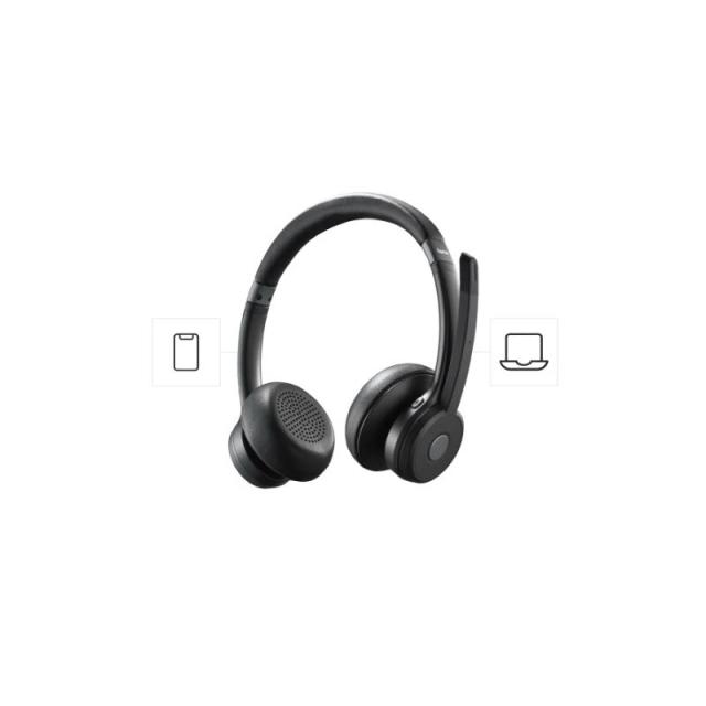 Hama - BT700 Auriculares Inalámbrico Diadema Llamadas/Música USB Tipo C Bluetooth Negro