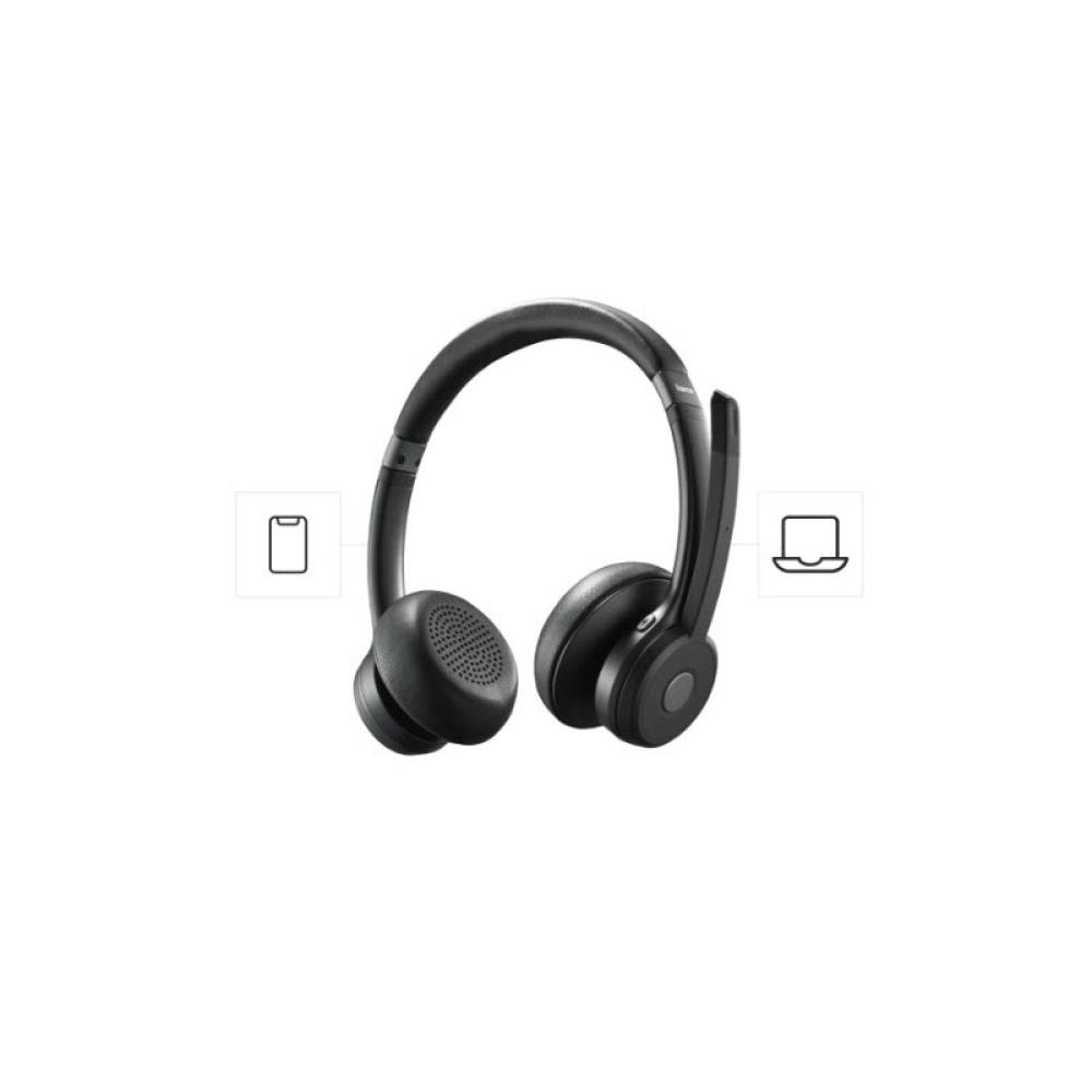 Hama - BT700 Auriculares Inalámbrico Diadema Llamadas/Música USB Tipo C Bluetooth Negro