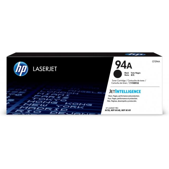 HP - Cartucho de tóner Original LaserJet 94A negro