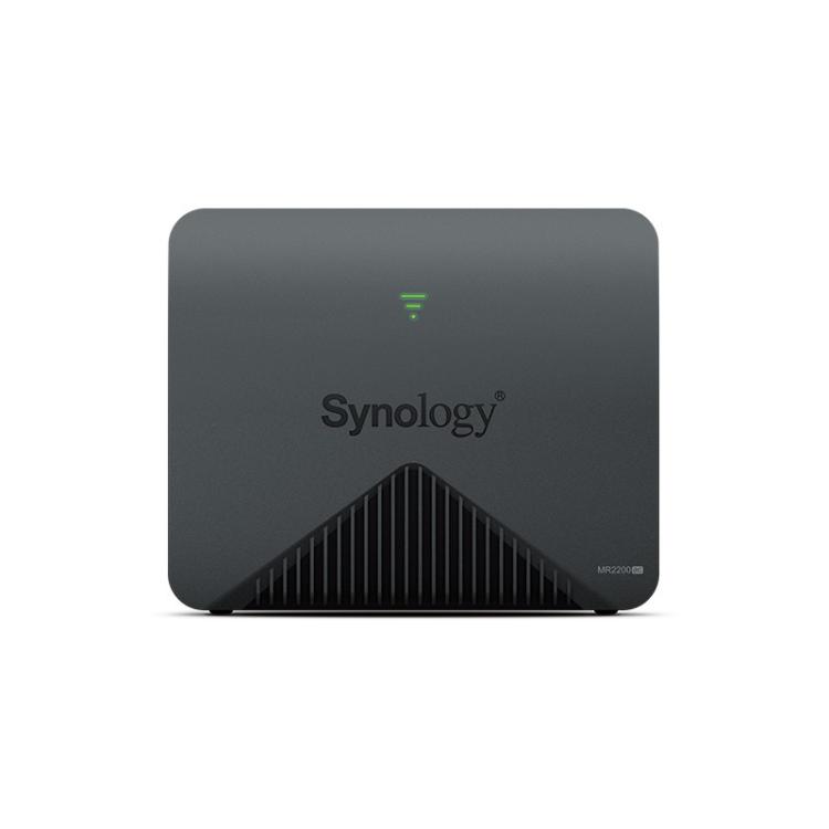 Synology - MR2200AC router inalámbrico Gigabit Ethernet Doble banda (2,4 GHz / 5 GHz) Negro