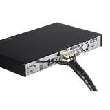 Hama - 00220996 organizador de cables Universal Cubrecables Negro 1 pieza(s)