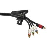 Hama - 00220996 organizador de cables Universal Cubrecables Negro 1 pieza(s)