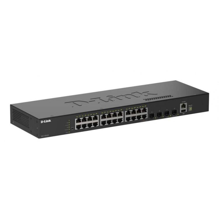 D-Link - DGS-1530-28/E switch Gestionado L2 Gigabit Ethernet (10/100/1000) Negro