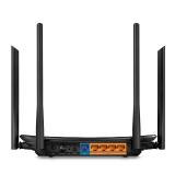 TP-Link - Archer C6 router inalámbrico Gigabit Ethernet Doble banda (2,4 GHz / 5 GHz) Negro