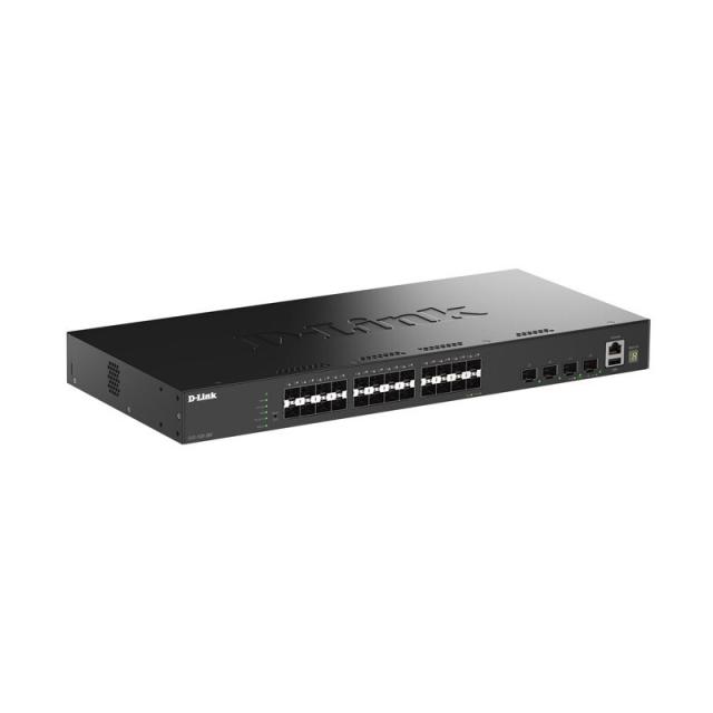 D-Link - DGS-1530-28S/E switch Gestionado L2 Negro