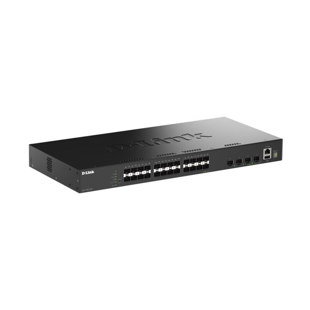D-Link - DGS-1530-28S/E switch Gestionado L2 Negro