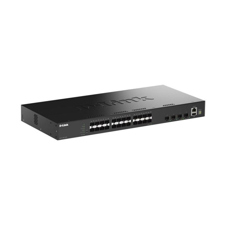 D-Link - DGS-1530-28S/E switch Gestionado L2 Negro