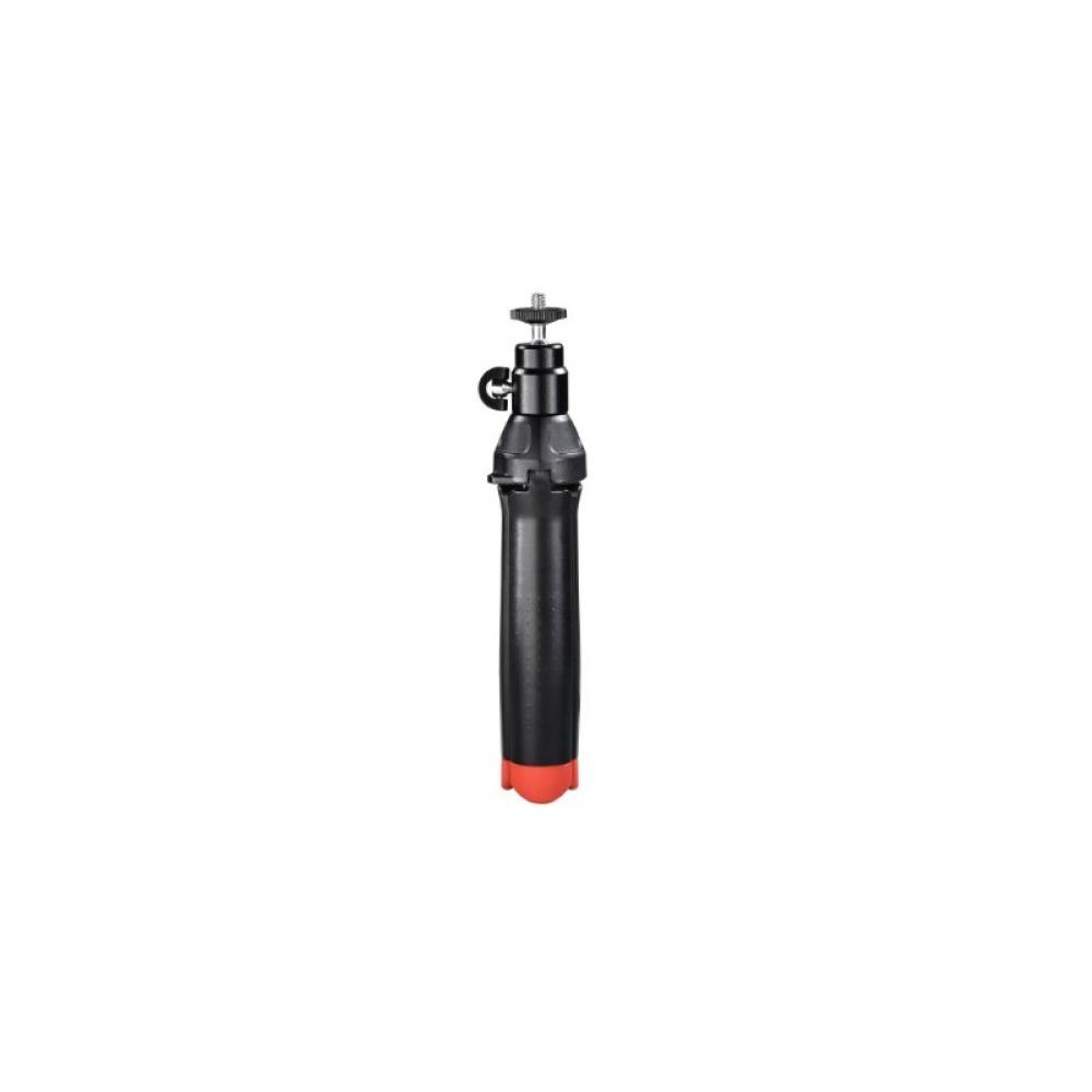 Hama - Trípode 4 en 1 con Conexión 1/4", para go pro, móviles o cámaras, color negro