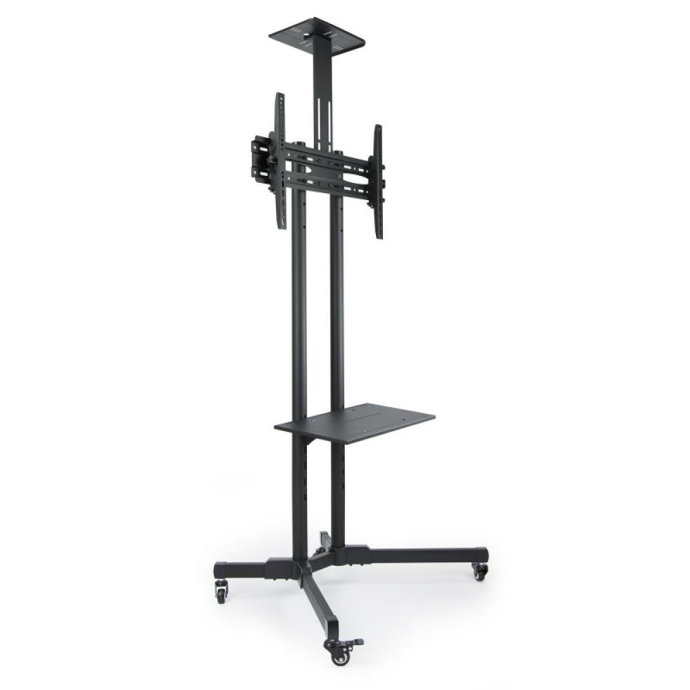 TooQ - FS1470M-B soporte para pantalla de señalización 177,8 cm (70") Negro