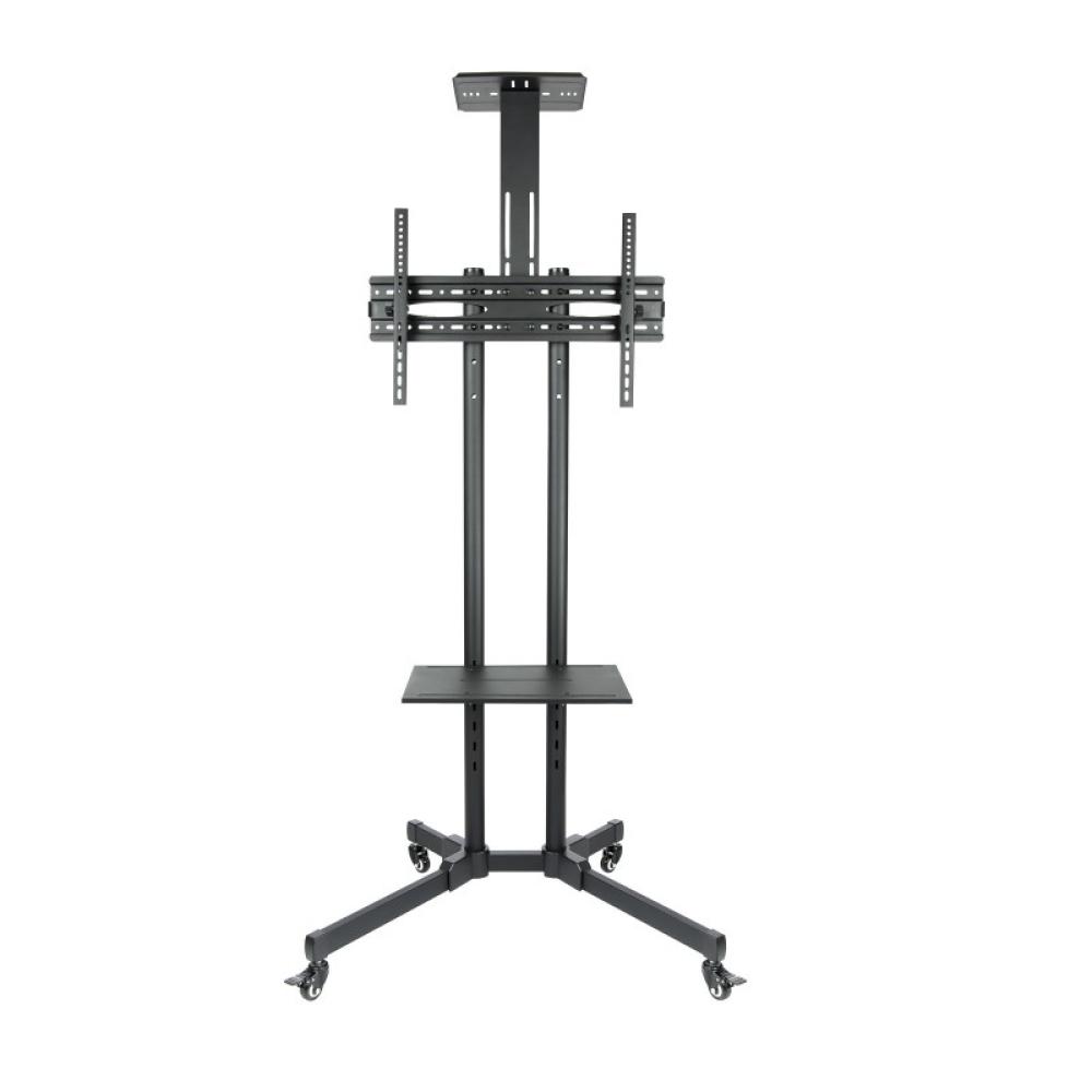 TooQ - FS1470M-B soporte para pantalla de señalización 177,8 cm (70") Negro