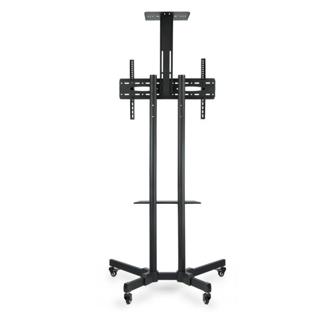 TooQ - FS1470M-B soporte para pantalla de señalización 177,8 cm (70") Negro