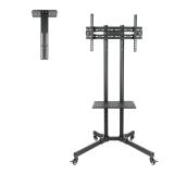 TooQ - FS1470M-B soporte para pantalla de señalización 177,8 cm (70") Negro