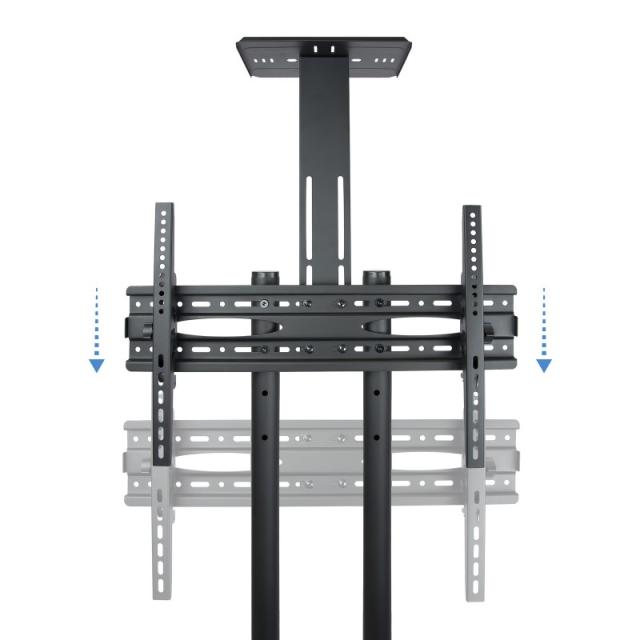 TooQ - FS1470M-B soporte para pantalla de señalización 177,8 cm (70") Negro
