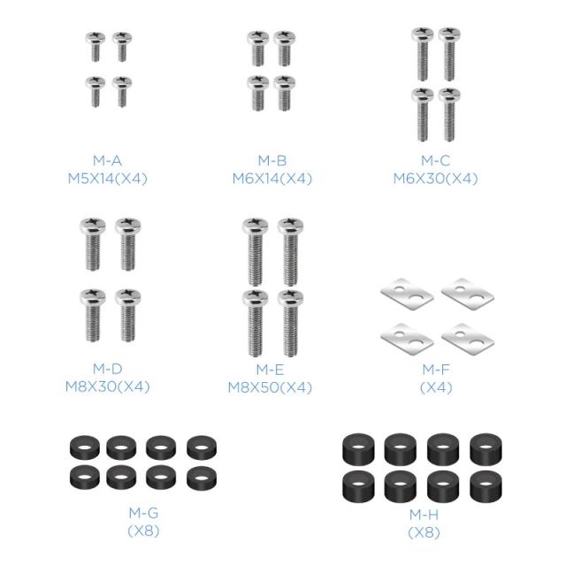 TooQ - FS1470M-B soporte para pantalla de señalización 177,8 cm (70") Negro