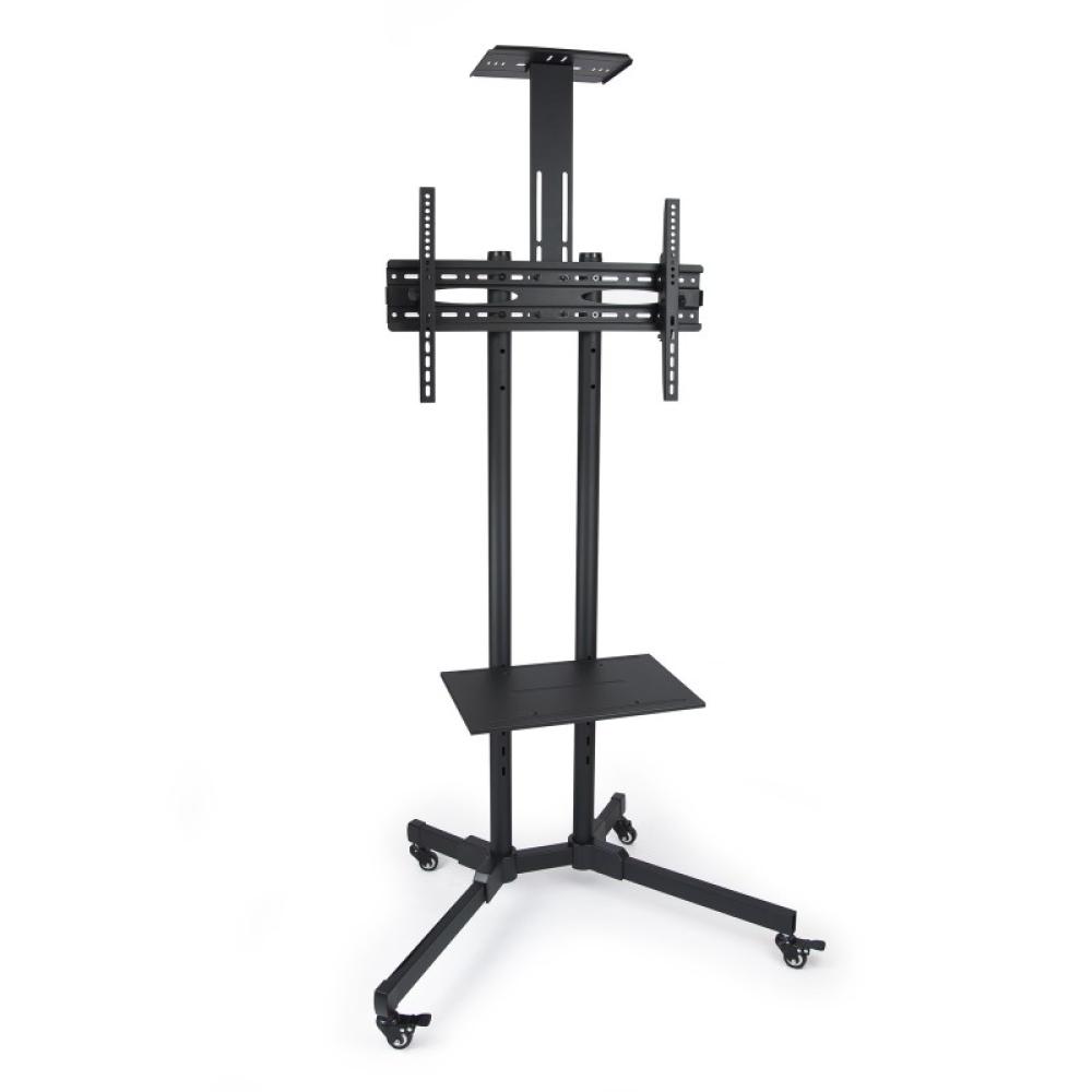 TooQ - FS1470M-B soporte para pantalla de señalización 177,8 cm (70") Negro
