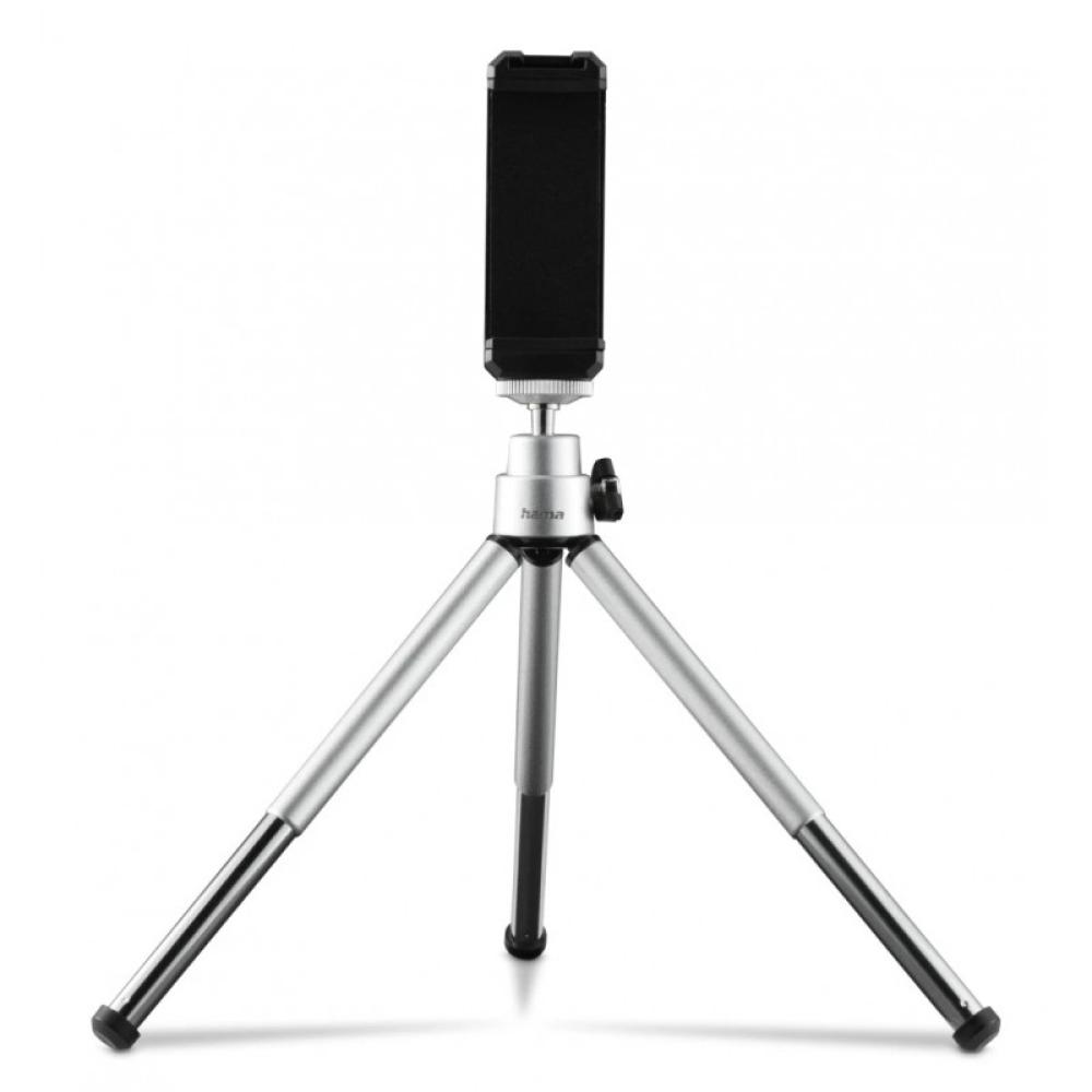 Hama - Fancy 2in1 tripode Smartphone/Cámara digital 3 pata(s) Plata