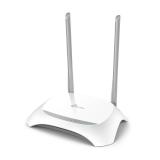 TP-Link - TL-WR850N router inalámbrico Ethernet rápido Banda única (2,4 GHz) Gris, Blanco