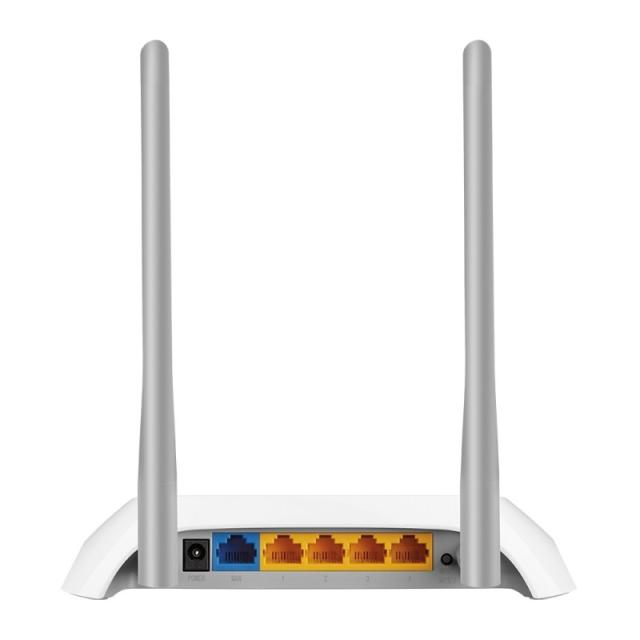 TP-Link - TL-WR850N router inalámbrico Ethernet rápido Banda única (2,4 GHz) Gris, Blanco