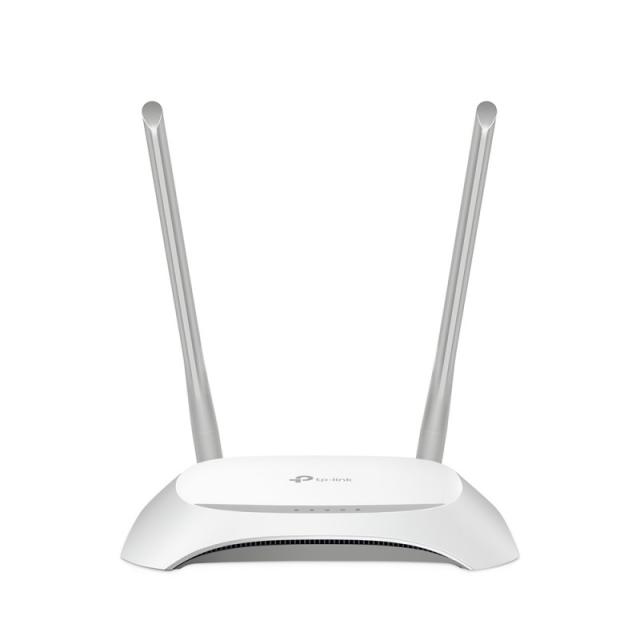 TP-Link - TL-WR850N router inalámbrico Ethernet rápido Banda única (2,4 GHz) Gris, Blanco