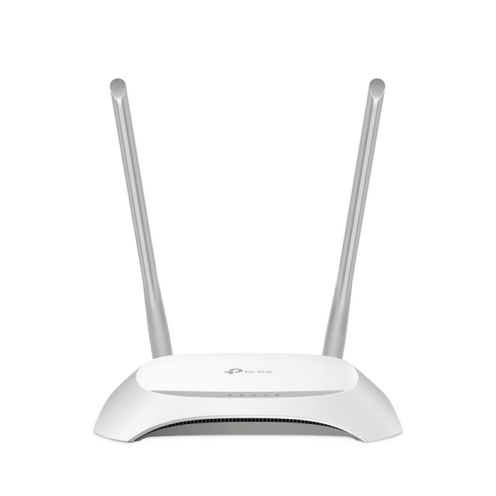 TP-Link - TL-WR850N router inalámbrico Ethernet rápido Banda única (2,4 GHz) Gris, Blanco