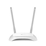 TP-Link - TL-WR850N router inalámbrico Ethernet rápido Banda única (2,4 GHz) Gris, Blanco