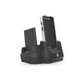 Zebra - CRD-TC5X-2SETH-02 organizador para estación de carga Independiente Plástico Negro