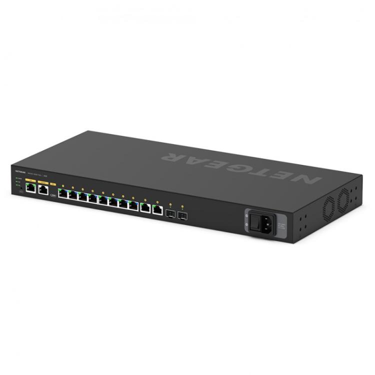 NETGEAR - M4250-10G2F Gestionado L2/L3 Gigabit Ethernet (10/100/1000) Energía sobre Ethernet (PoE) 1U Negro