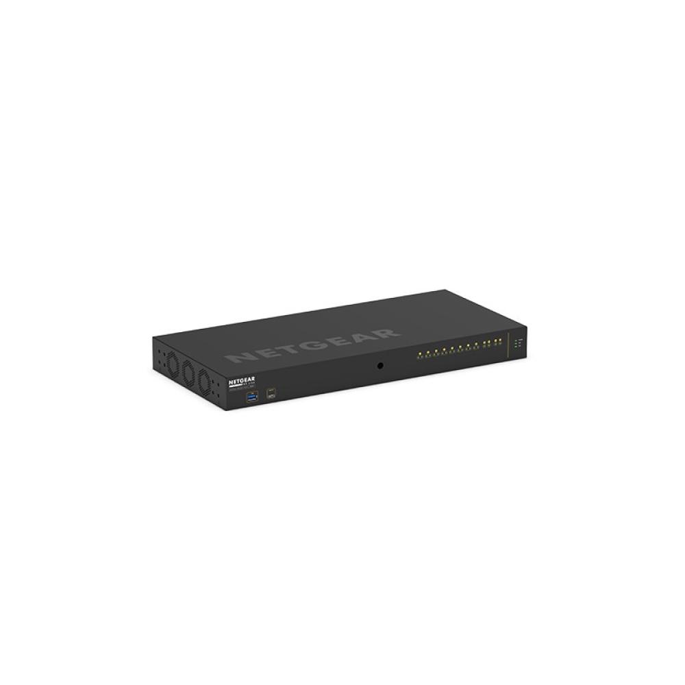 NETGEAR - M4250-10G2F Gestionado L2/L3 Gigabit Ethernet (10/100/1000) Energía sobre Ethernet (PoE) 1U Negro