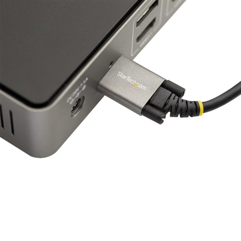 StarTech.com - Cable de 1m USB-C con Tornillos Laterales de Fijación - 10Gbps - Cable USB Tipo C USB 3.1/3.2 Gen 2 - con Carga p