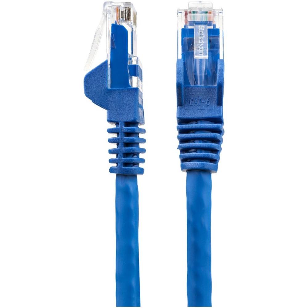 StarTech.com - Cable de 10m CAT6 Ethernet - LSZH - Cable de Red RJ45 UTP de 10Gb - 650MHz - PoE de 100W - Latigu - N6LPATCH10MBL