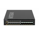 NETGEAR - M4350-12X12F Gestionado L3 10G Ethernet (100/1000/10000) 1U Negro